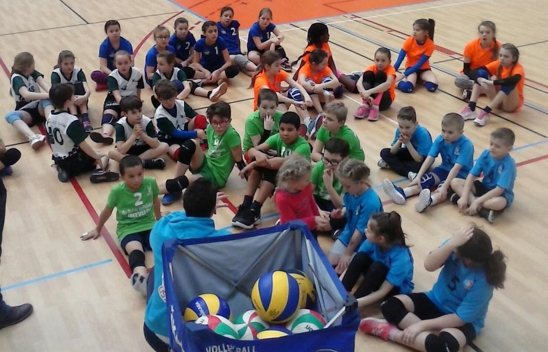 Tournoi de l’école de volley à Calais