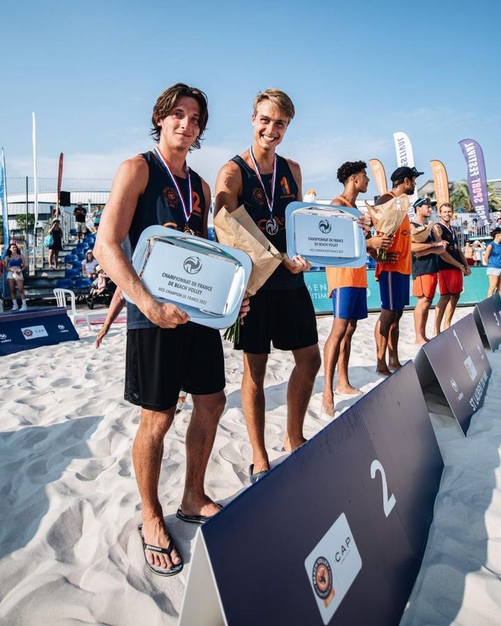 La paire Capet/Legrand : Vice-champions de France !
