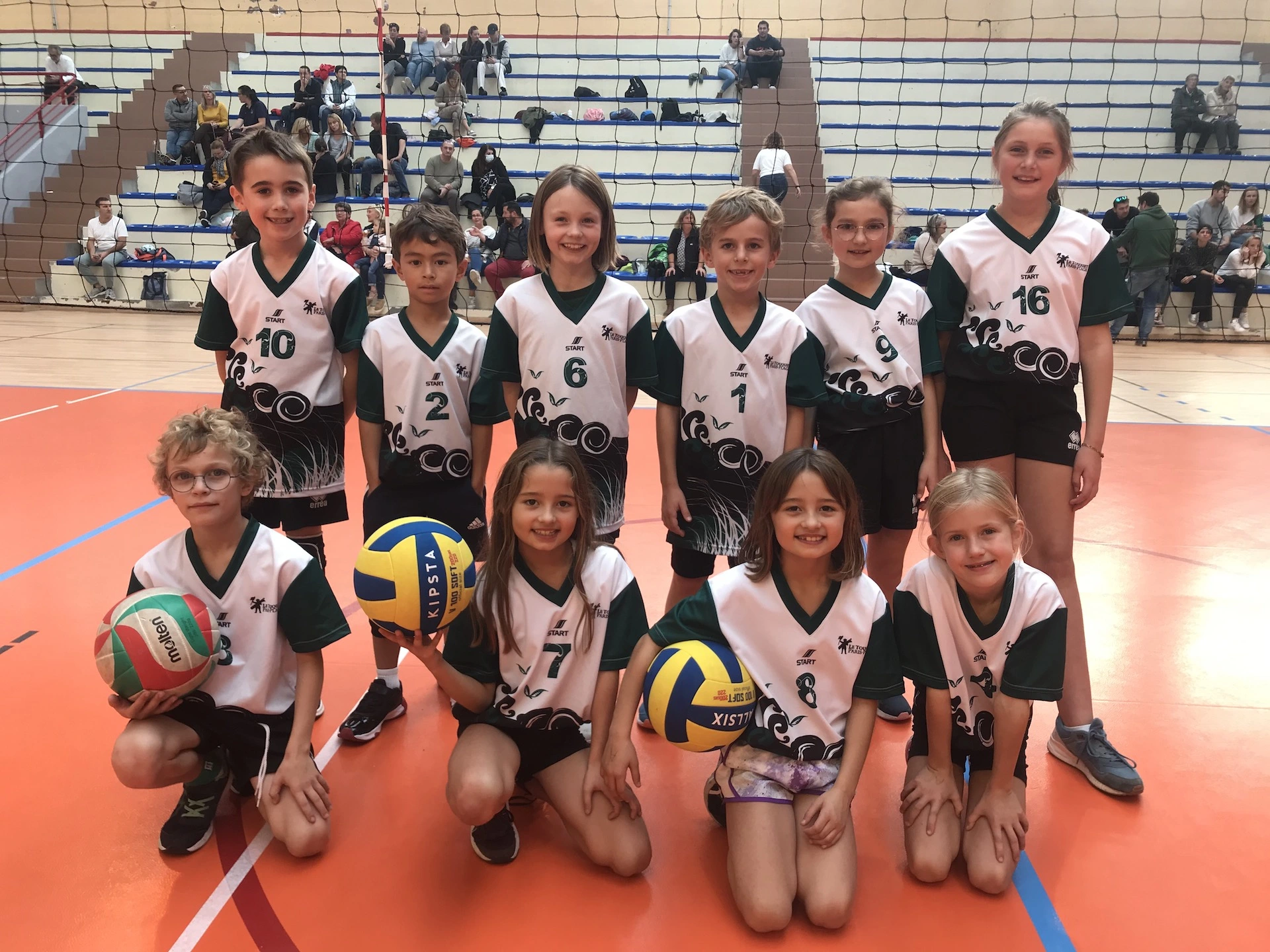 L’école de Volley a réussi son premier tournoi !