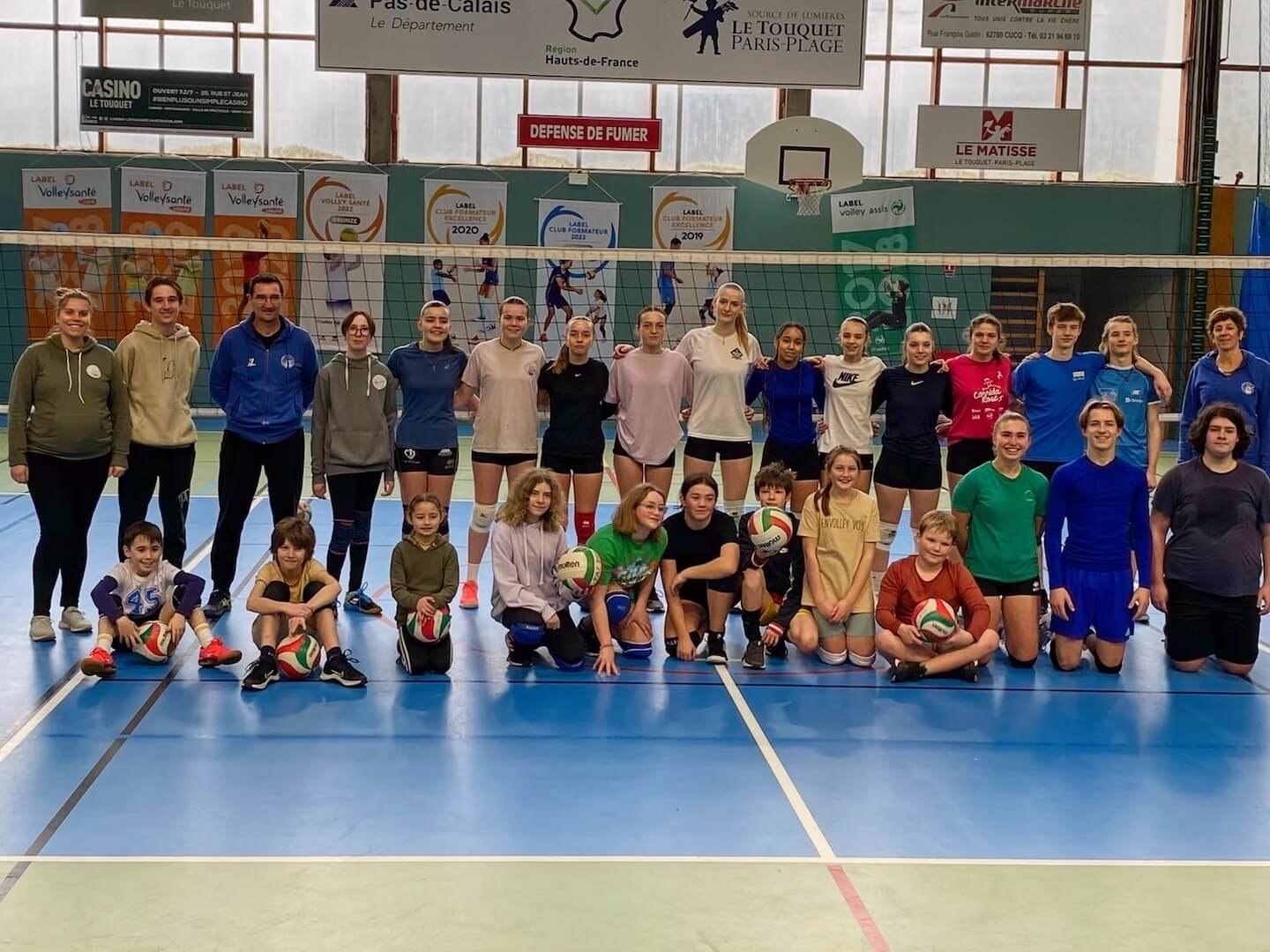 Volley vacances hiver 2023 cartonne !