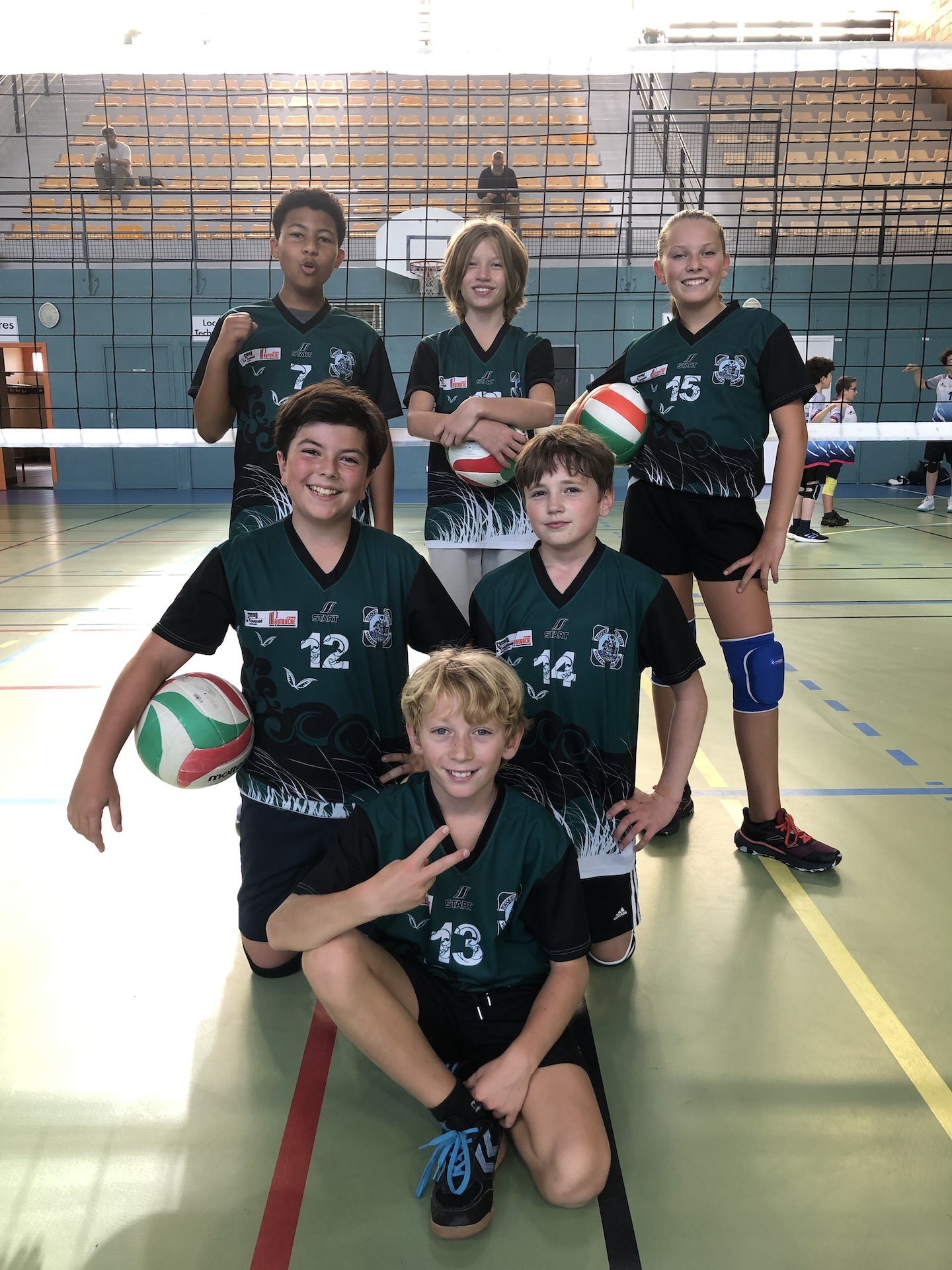 Le groupe M13 mixte progresse !