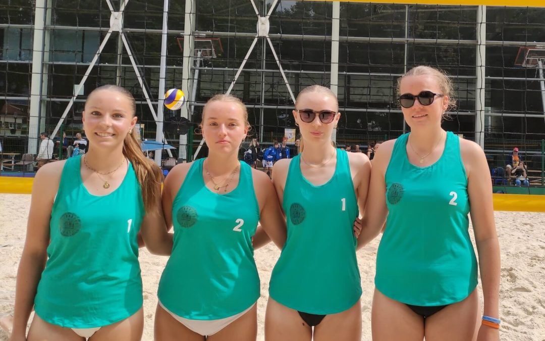 Finales France Beach Volley M18 Féminine : un niveau très relevé !
