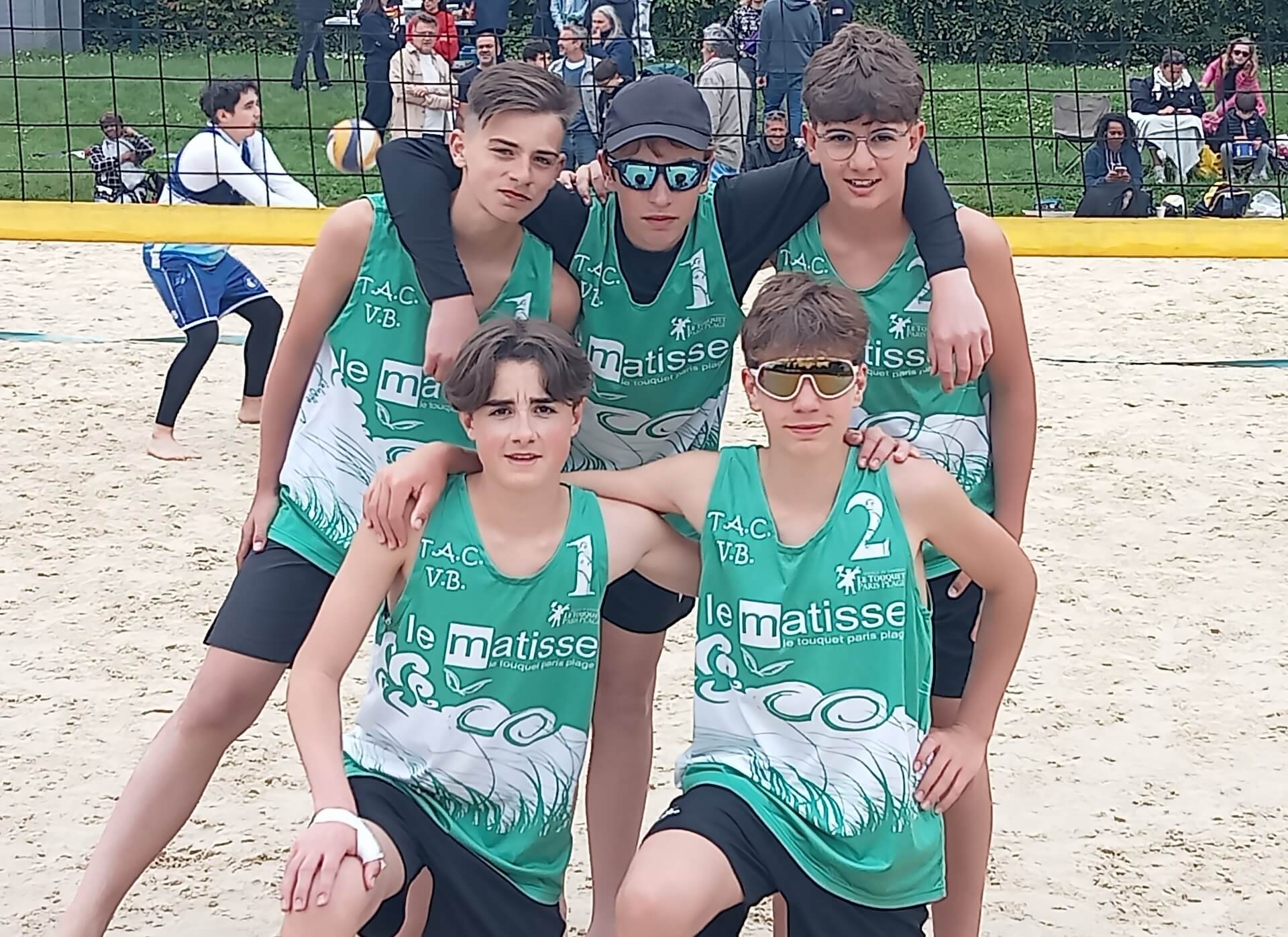 Les M15M en phase finale de beach