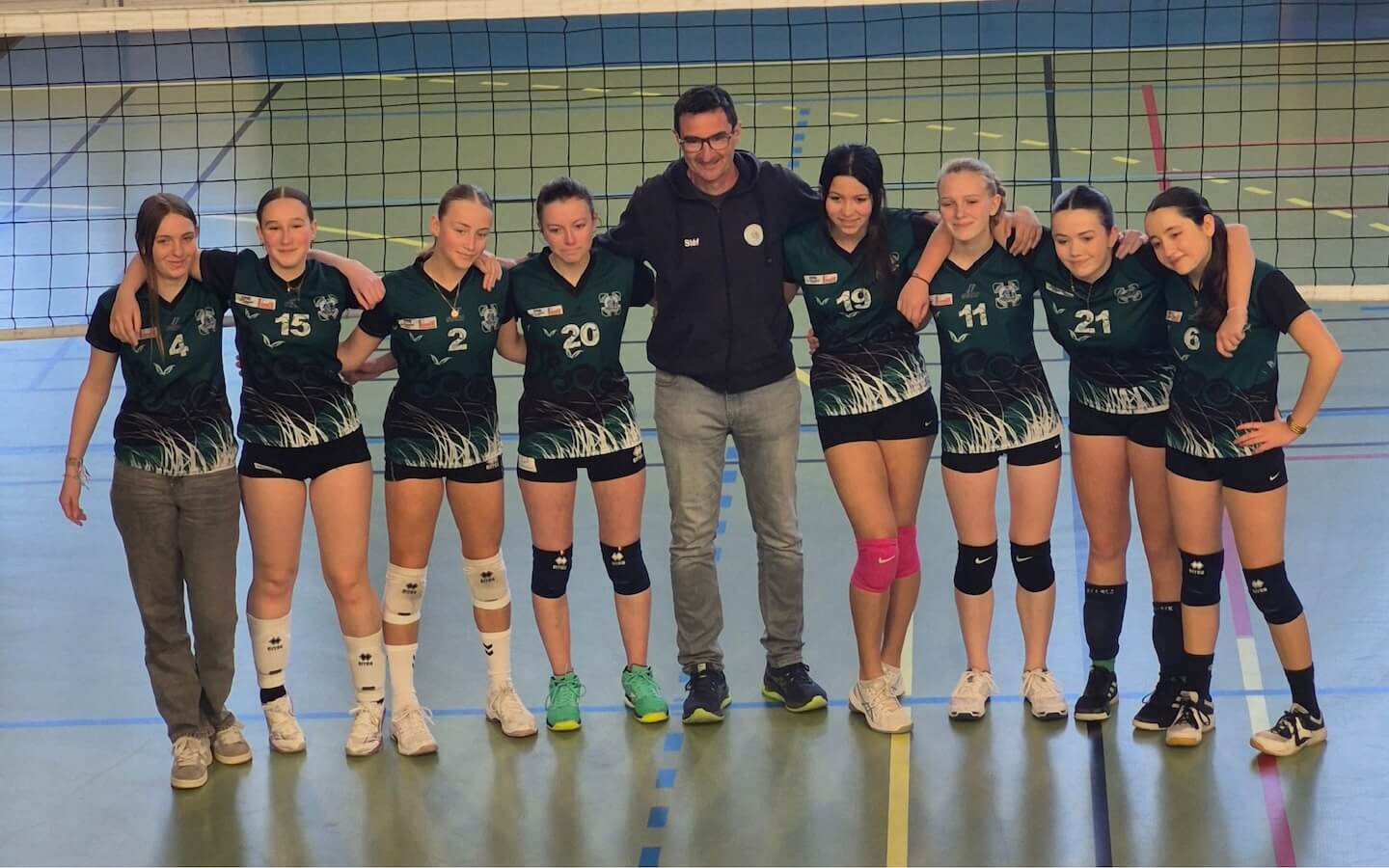 Les M15F recevaient ce week-end pour l’avant dernière journée de championnat.