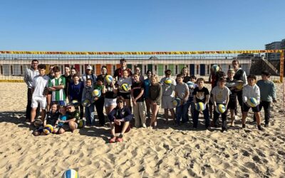 Volley vacances s’est installé au patio du Touquet