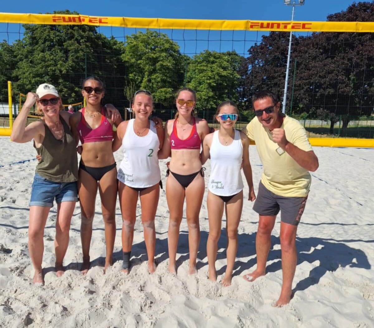 Direction la phase finale de CDF beach pour les M18F