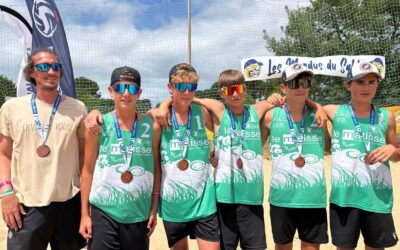 Les M15M, 3ème de la coupe de France Beach !