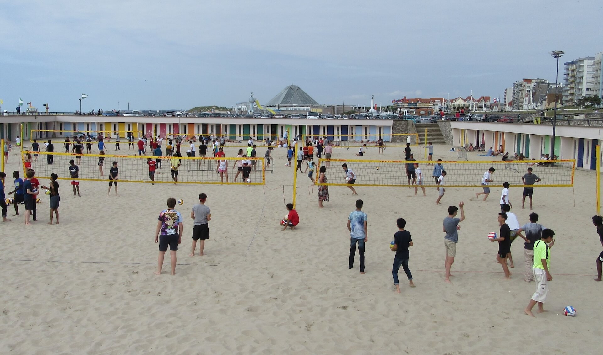 Volley Vacances au Touquet c’est parti !